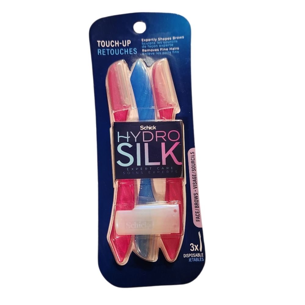 Schick Hydro Silk Dermaplaning Tool With Precision Cover 3pk